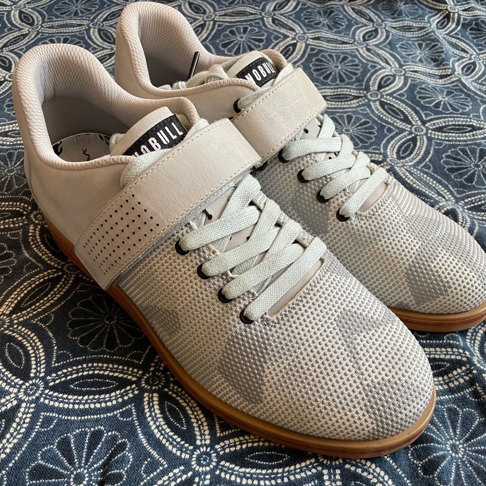 NOBULL grey camo lifters 10.5 men / 12 women